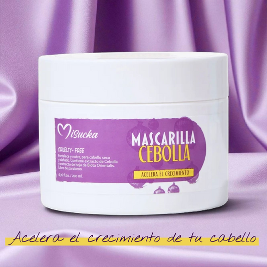 Mascarilla cebolla